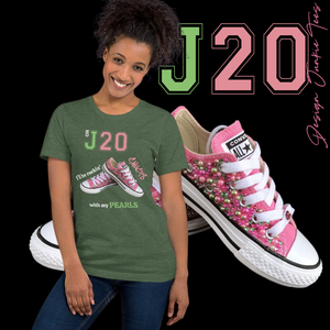 On J20 Chucks and Pearls Short-Sleeve Unisex T-Shirt