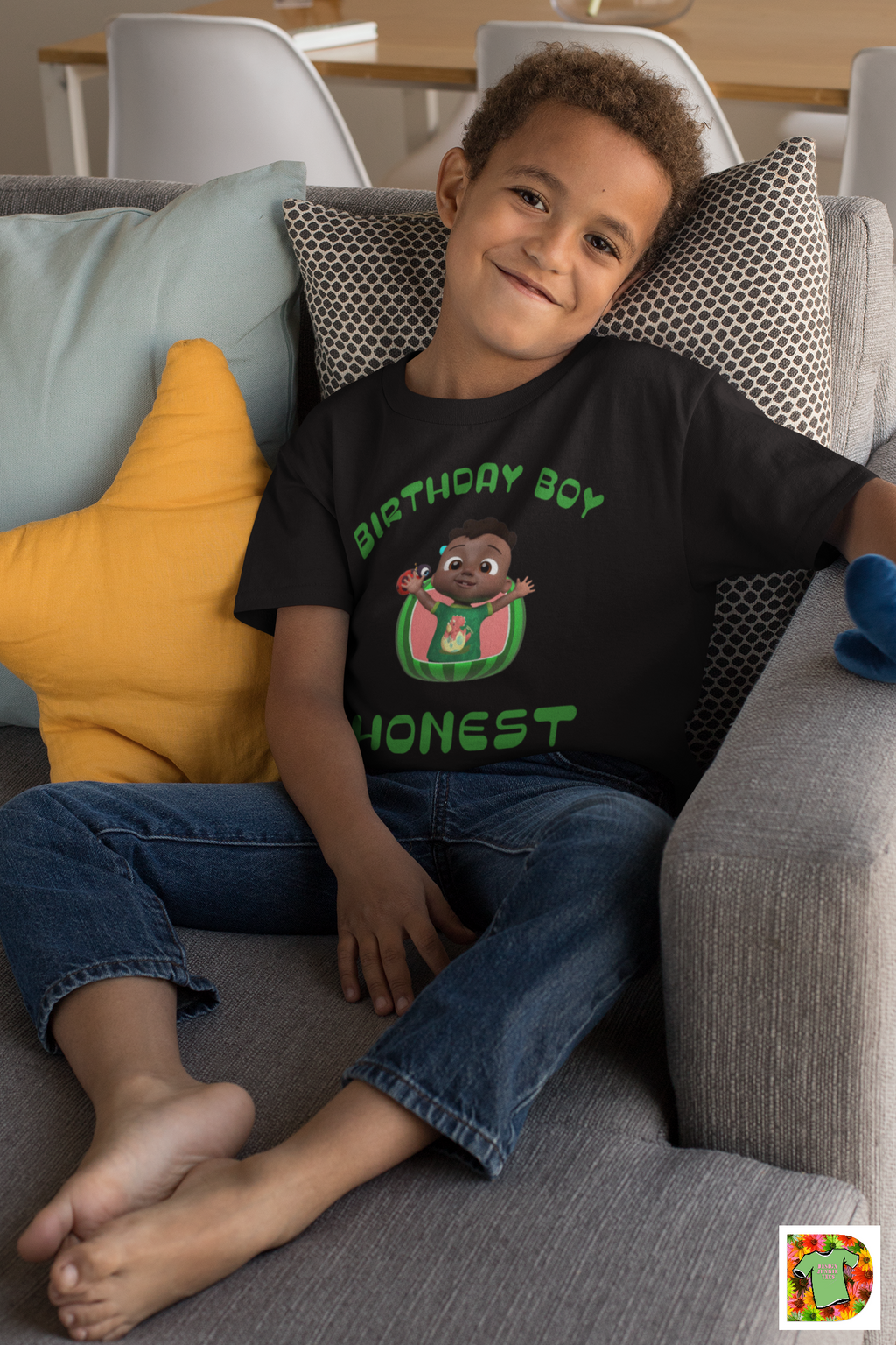 Birthday Boy HONEST Baby Jersey Short Sleeve Tee