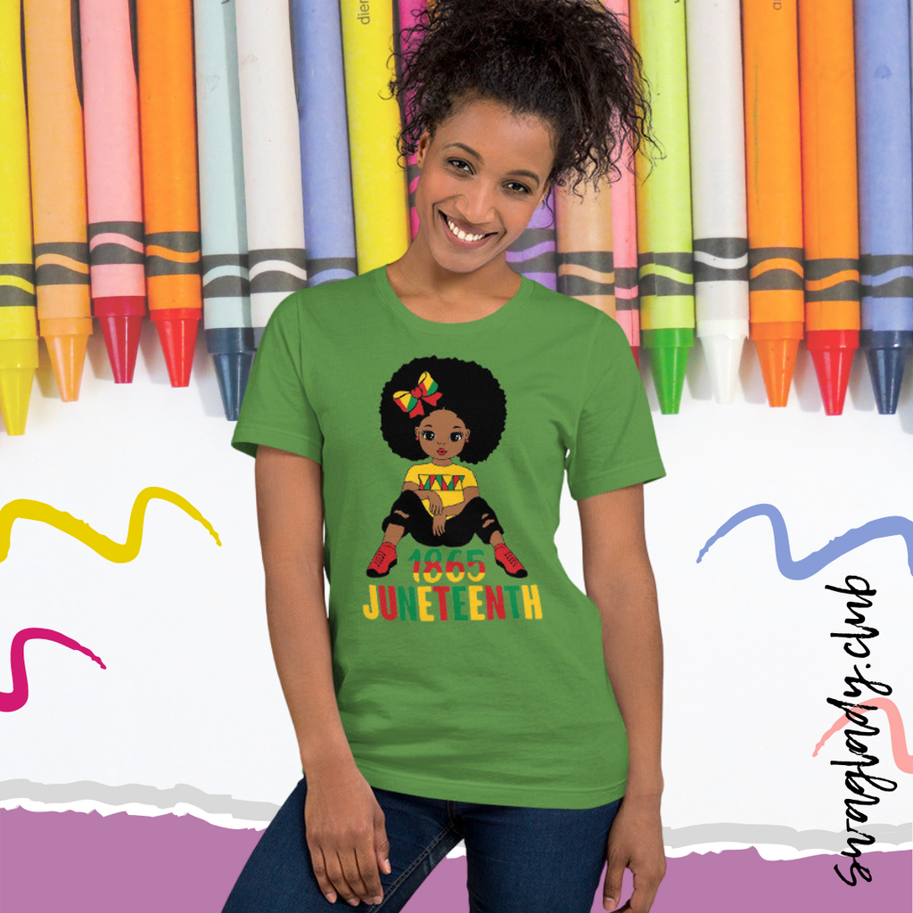 Juneteenth Girl Unisex t-shirt