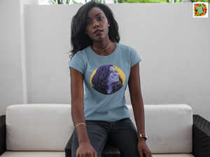 Kamala Harris Circle Short-Sleeve Unisex T-Shirt
