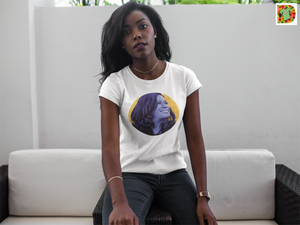 Kamala Harris Circle Short-Sleeve Unisex T-Shirt