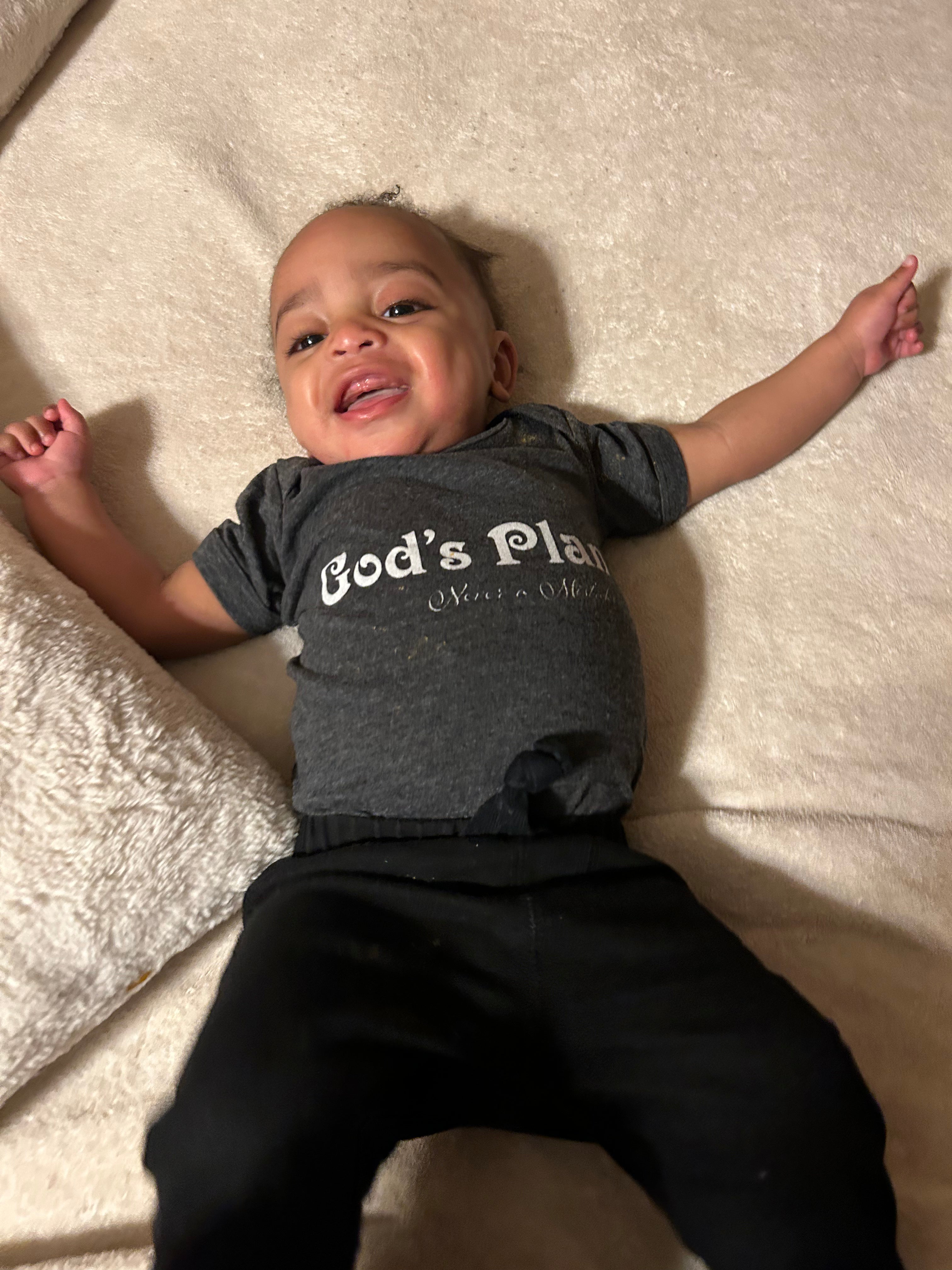 God's Plan Never a Mistake Infant Bodysuit