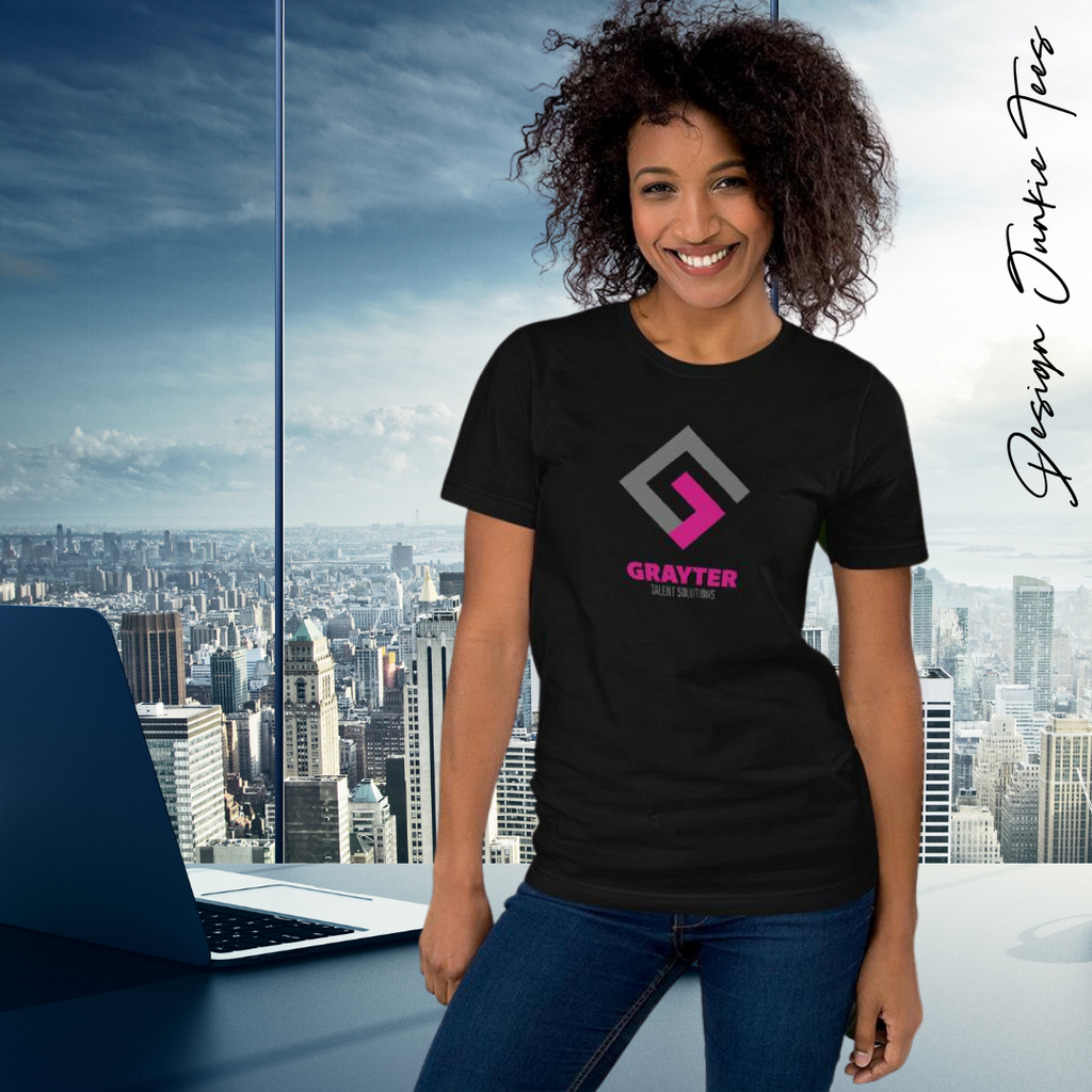 Grayter Talent Solutions PINK Short-Sleeve Unisex T-Shirt