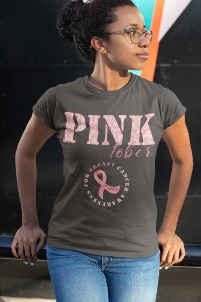 PINKtober Breast Cancer Awareness Short-Sleeve Unisex T-Shirt