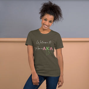 Welcome to AmerAKA Short-Sleeve Unisex T-Shirt