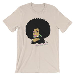 AKA Afro Short-Sleeve Unisex T-Shirt