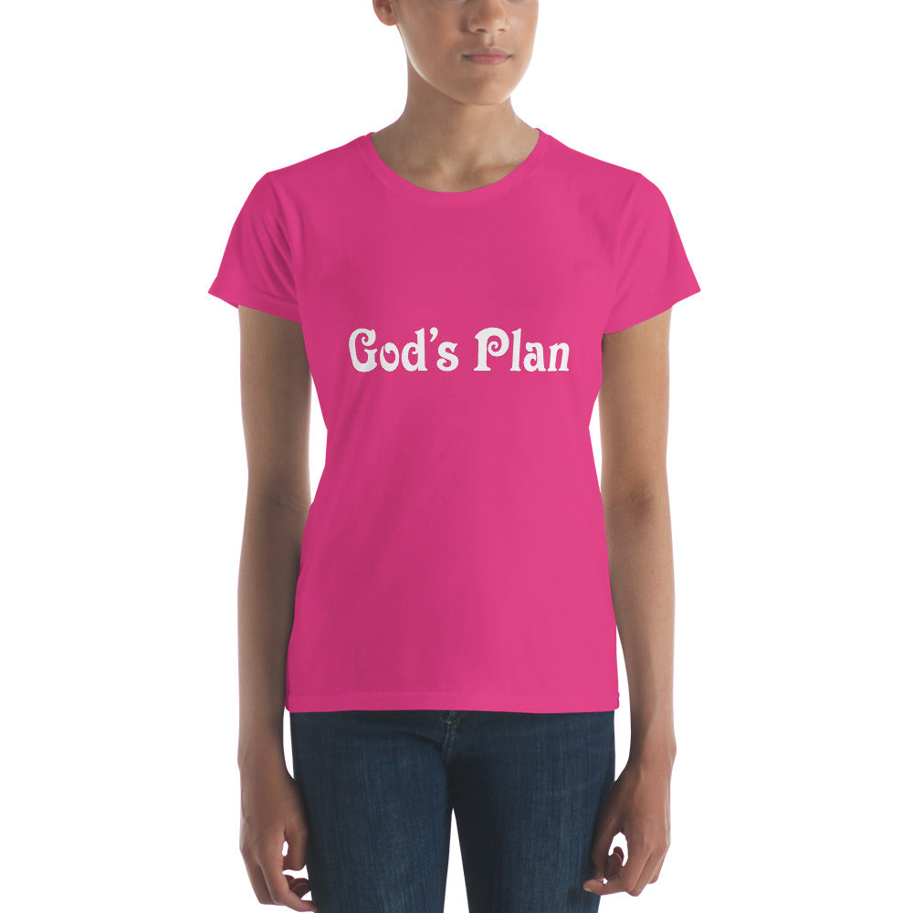 God's Plan Women's short sleeve t-shirt