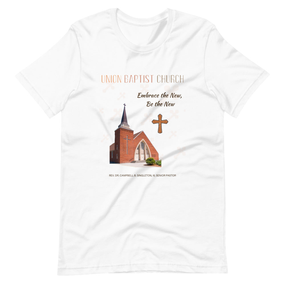 Union Baptist Church White Short-Sleeve Unisex T-Shirt
