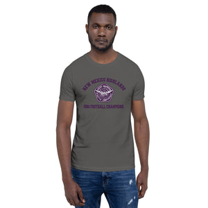 New Mexico Highlands 2 Short Sleeve Unisex T-shirt