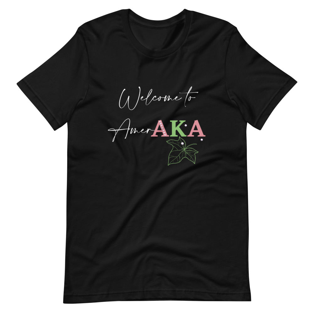 Welcome to AmerAKA Short-Sleeve Unisex T-Shirt