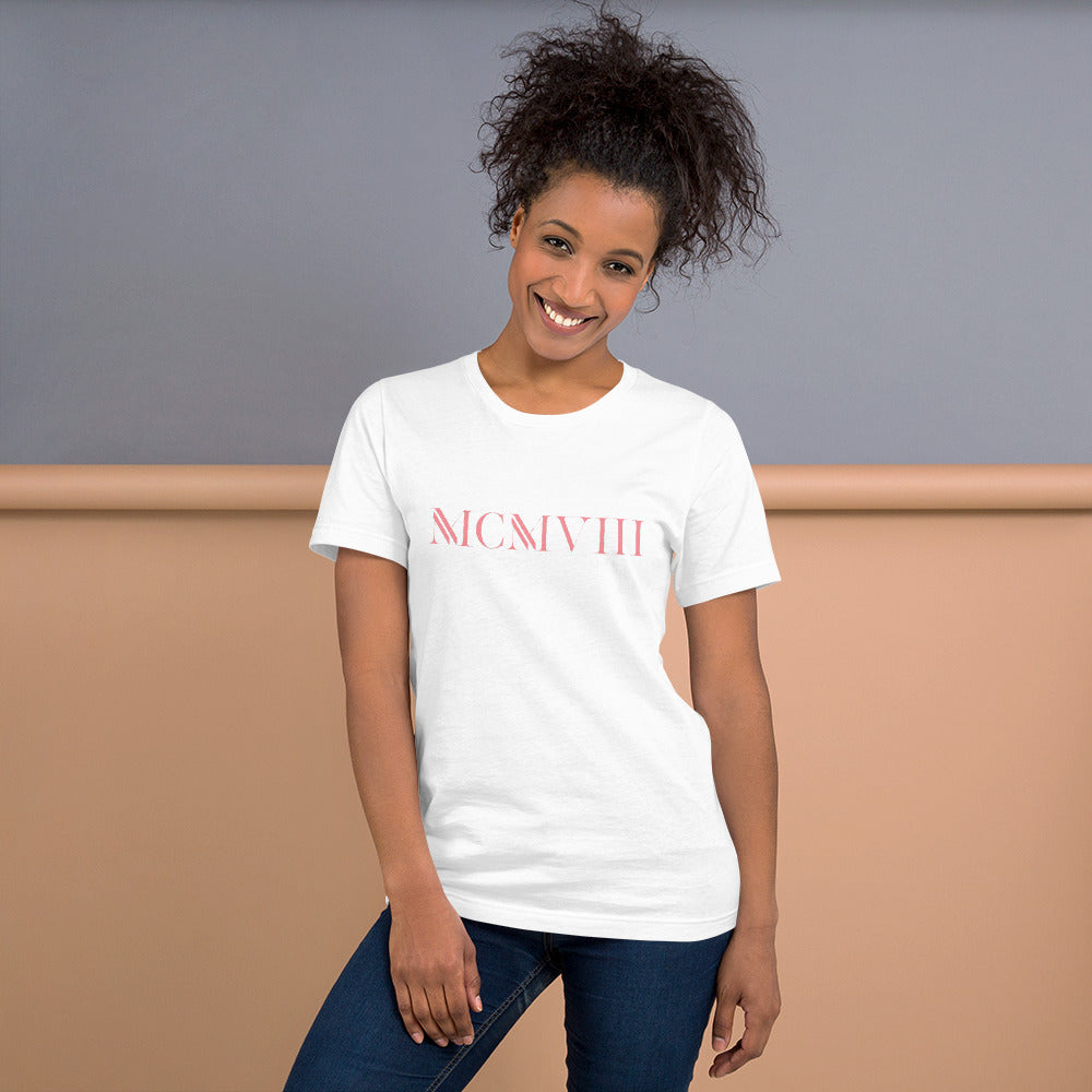 MCMVIII Short-Sleeve Unisex T-Shirt AKA