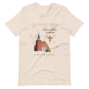 Union Baptist Church Tan Short-Sleeve Unisex T-Shirt