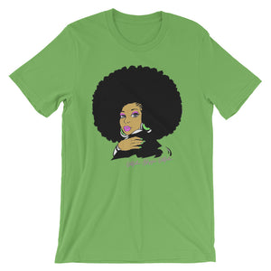 AKA Afro Short-Sleeve Unisex T-Shirt