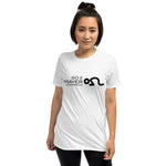 Go 2 Prayer Short-Sleeve Unisex T-Shirt - White Shirt/Black Logo