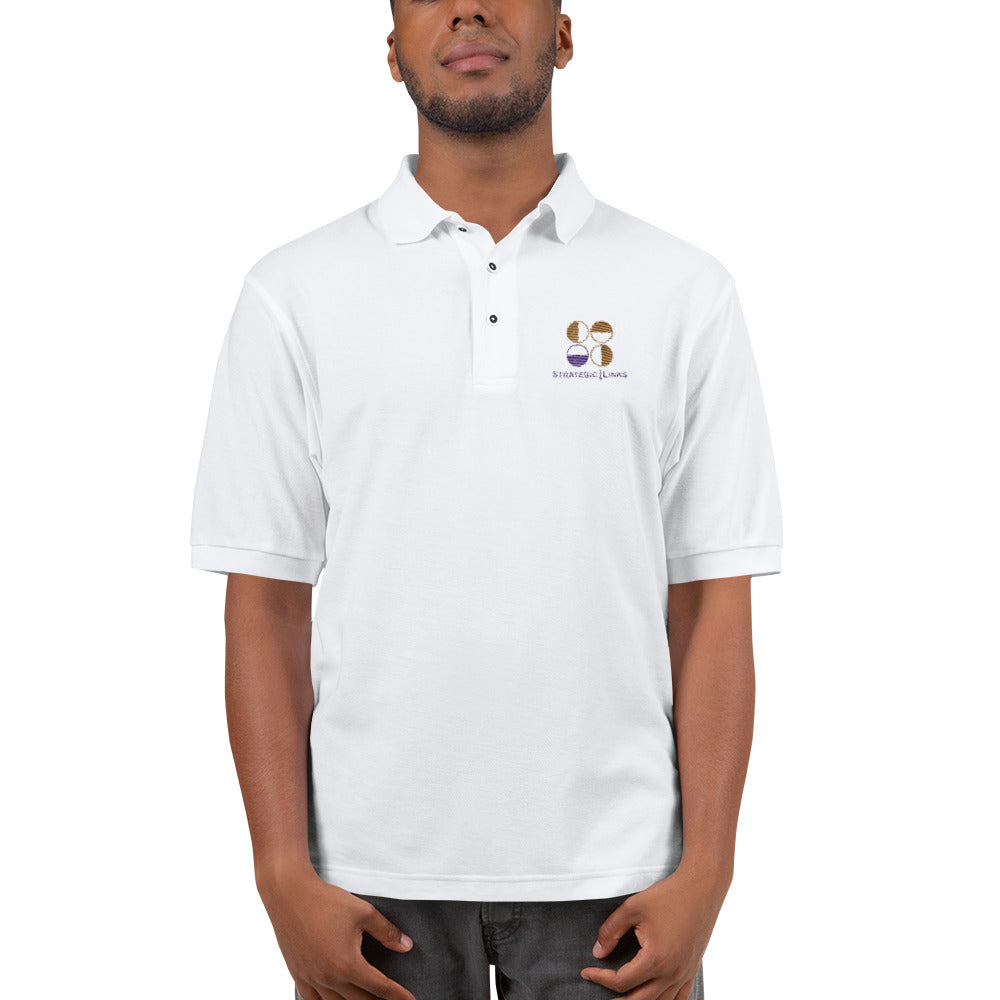 Strategic Links Embroidered Polo Shirt