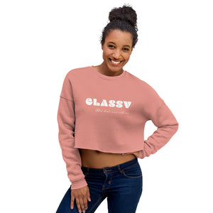 Classy Crop Sweatshirt