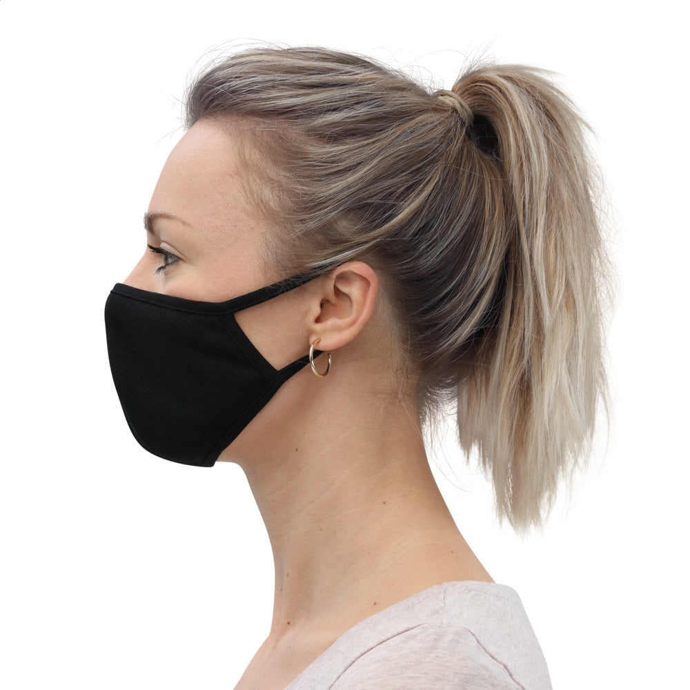 Black Plain Face Mask (3-Pack)