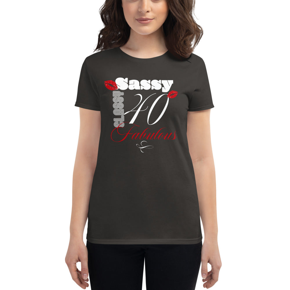 Fabulous 40th Birthday Women's short sleeve t-shirt