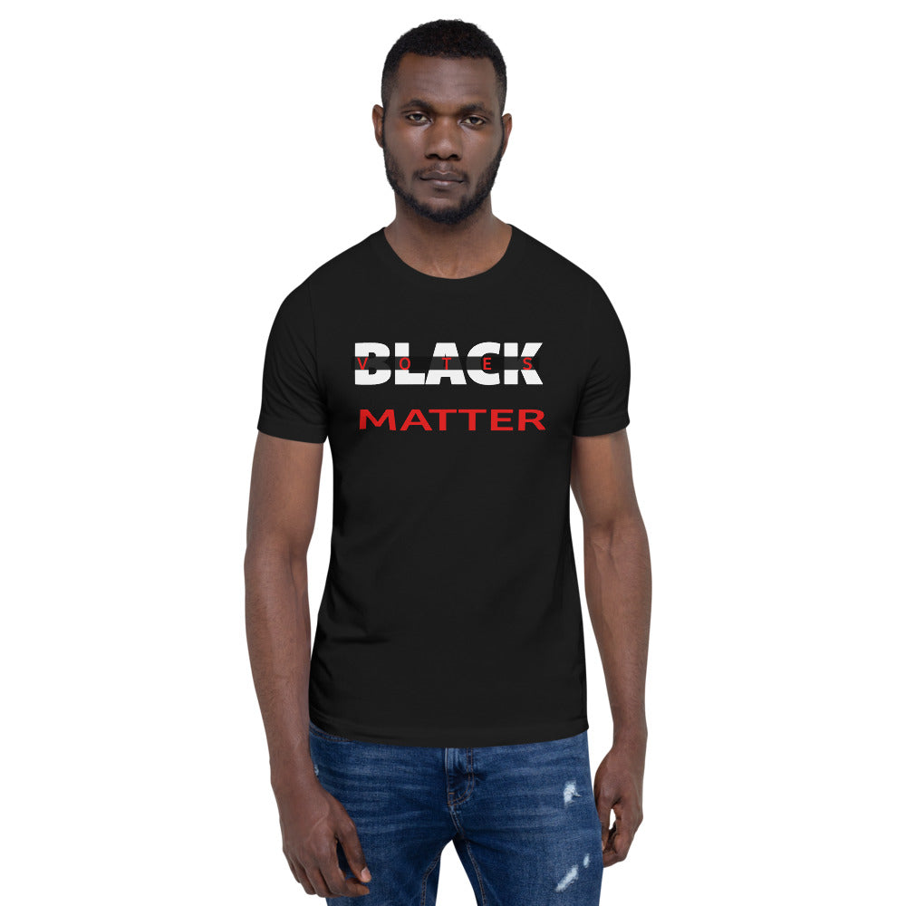 Black Votes Matter Short-Sleeve Unisex T-Shirt