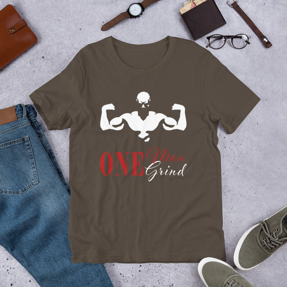 One Man, One Grind Short-Sleeve Unisex T-Shirt