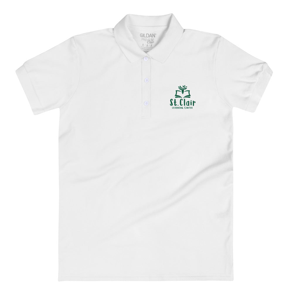 St. Clair Learning Center Embroidered Women's Polo Shirt