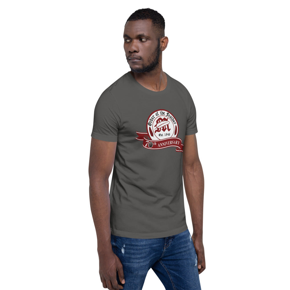 Order of the Feather 70th Anniversary Short-Sleeve Unisex T-Shirt