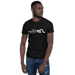 Go 2 Prayer Short-Sleeve Unisex T-Shirt Black Shirt/White Logo