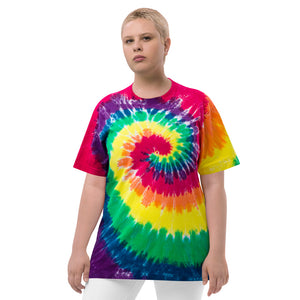 Swag Lady Oversized tie-dye t-shirt
