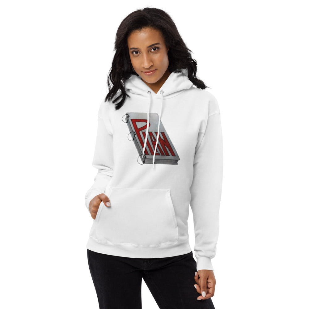 Plan Book Unisex fleece hoodie