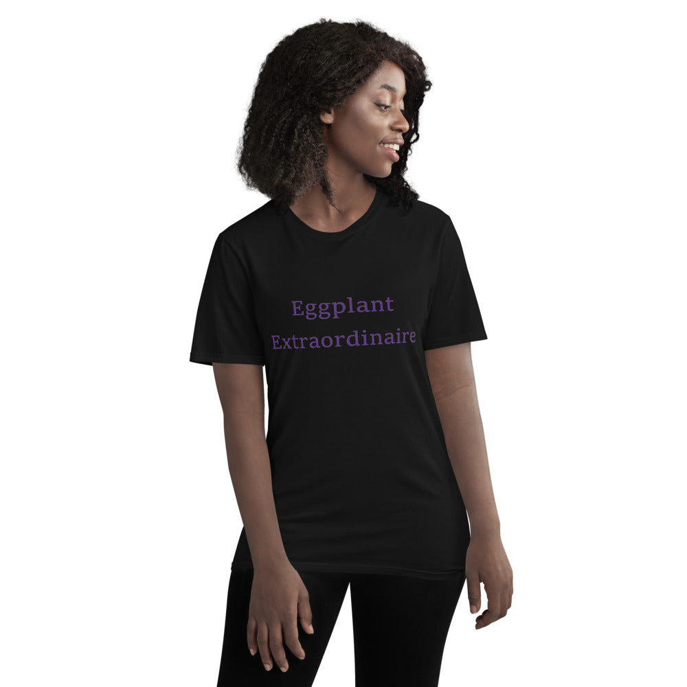 Eggplant Extraordinaire Short-Sleeve T-Shirt