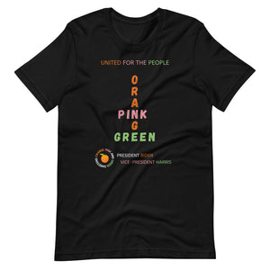 Pink and Green Sweetens Orange Remix Short-Sleeve Unisex T-Shirt