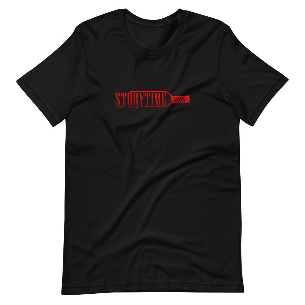 Storytime and Wine Short-Sleeve Unisex T-Shirt