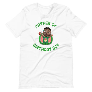 Father of Birthday Boy Short-Sleeve Unisex T-Shirt