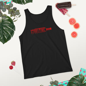 Storytime and Wine Unisex Tank Top