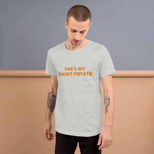 She's My Sweet Potato Short-Sleeve Unisex T-Shirt