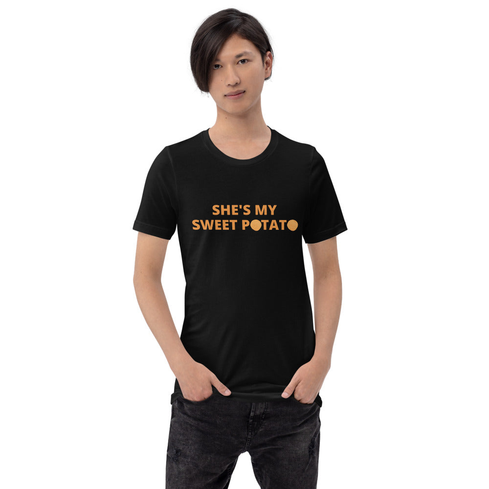 She's My Sweet Potato Short-Sleeve Unisex T-Shirt