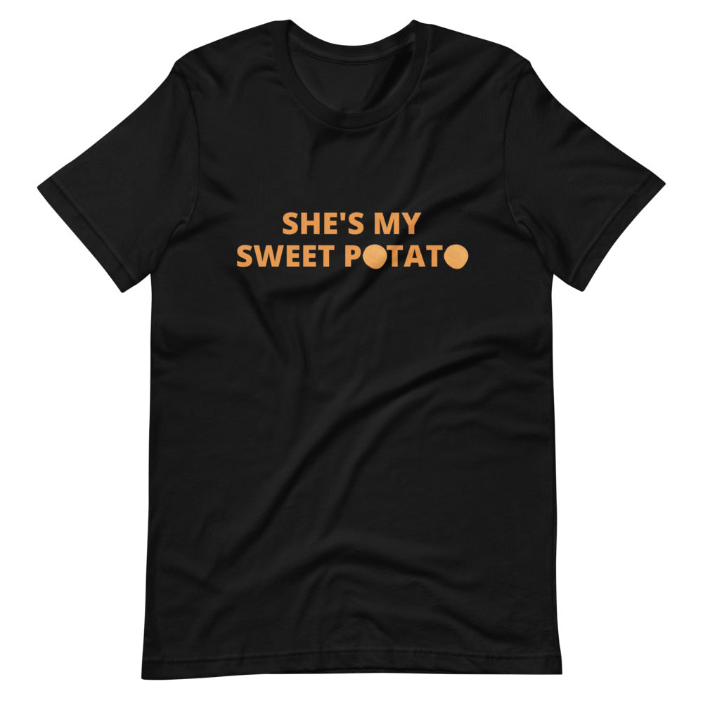 She's My Sweet Potato Short-Sleeve Unisex T-Shirt