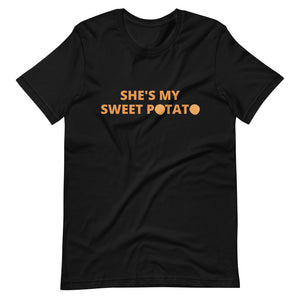 She's My Sweet Potato Short-Sleeve Unisex T-Shirt