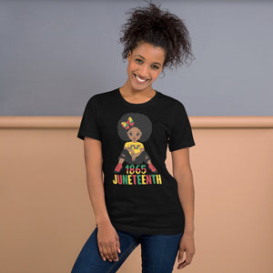 Juneteenth Girl Unisex t-shirt