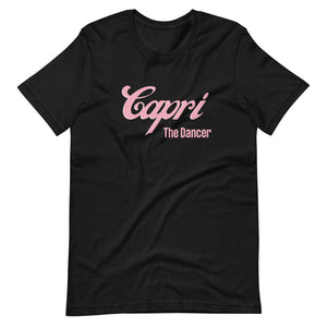 Capri the Dancer Short-Sleeve Unisex T-Shirt PINK