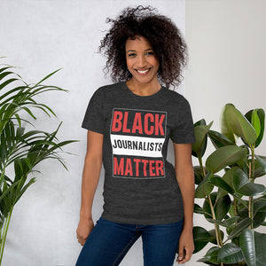 Black Journalists Matter RED Unisex t-shirt