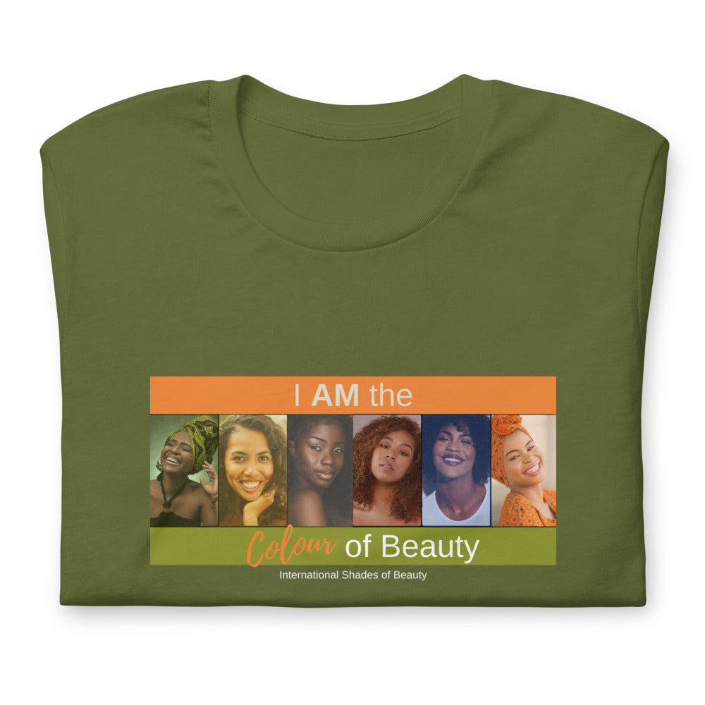 I am the Colour of Beauty Women Short-Sleeve Unisex T-Shirt