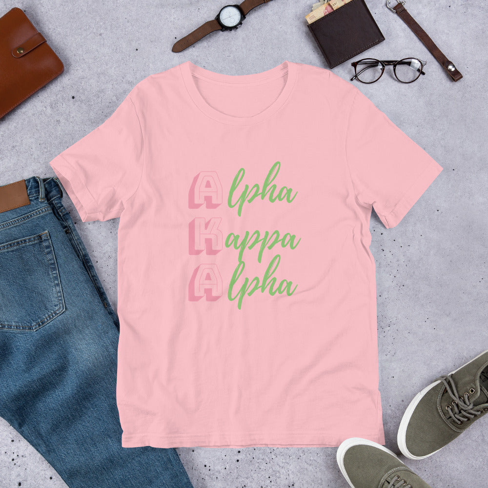 Alpha Kappa Alpha Short-Sleeve Unisex T-Shirt