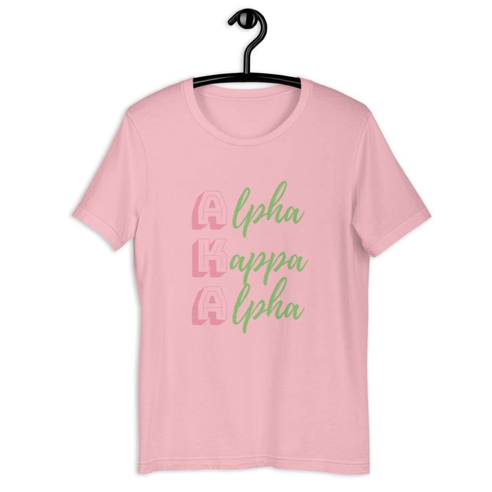 Alpha Kappa Alpha Short-Sleeve Unisex T-Shirt