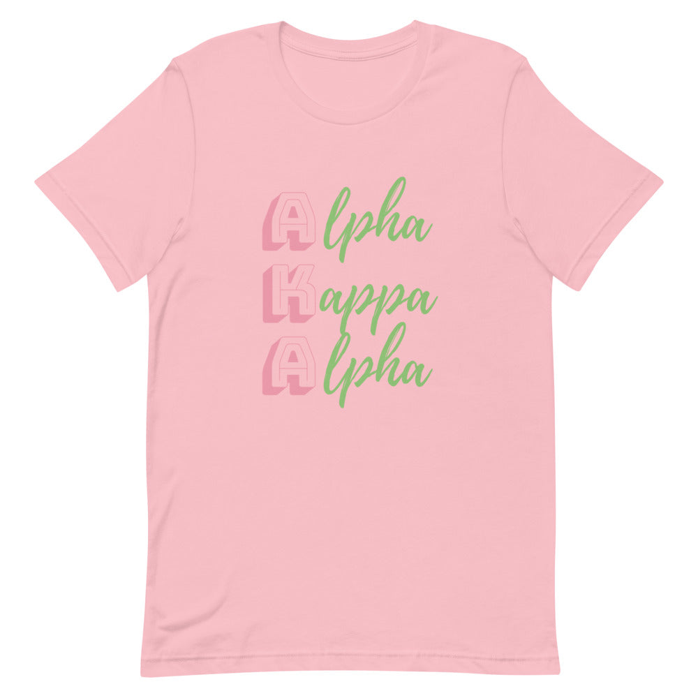 Alpha Kappa Alpha Short-Sleeve Unisex T-Shirt