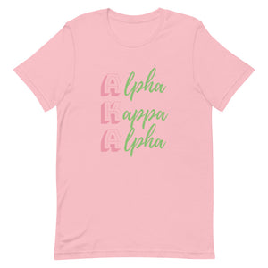 Alpha Kappa Alpha Short-Sleeve Unisex T-Shirt