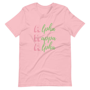 Alpha Kappa Alpha Short-Sleeve Unisex T-Shirt