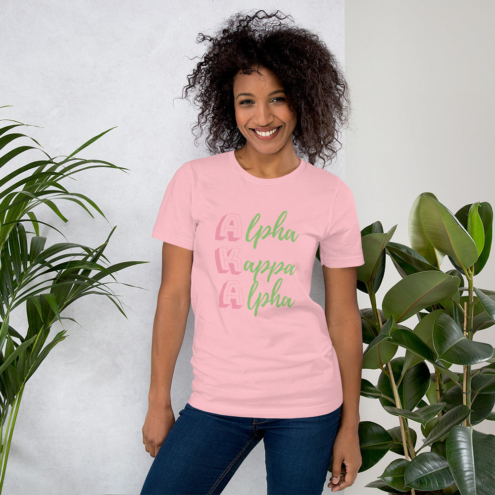 Alpha Kappa Alpha Short-Sleeve Unisex T-Shirt