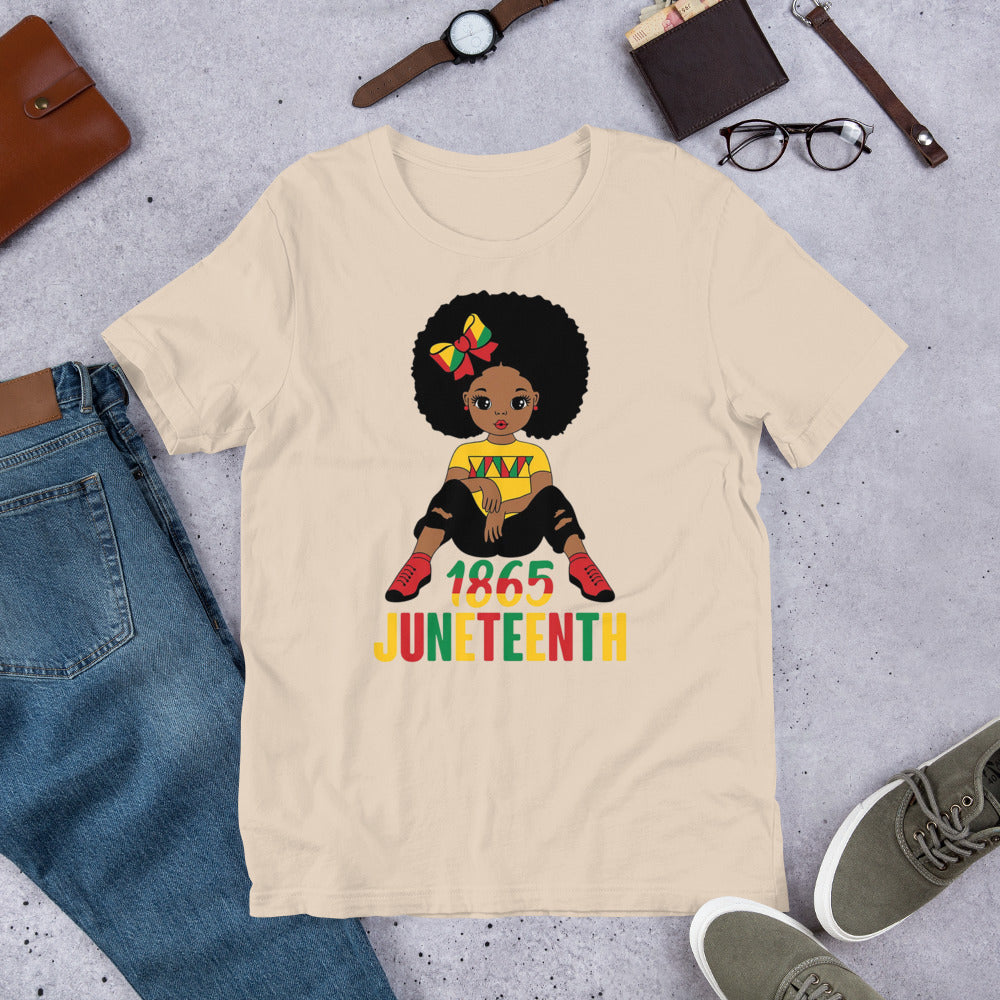 Juneteenth Girl Unisex t-shirt