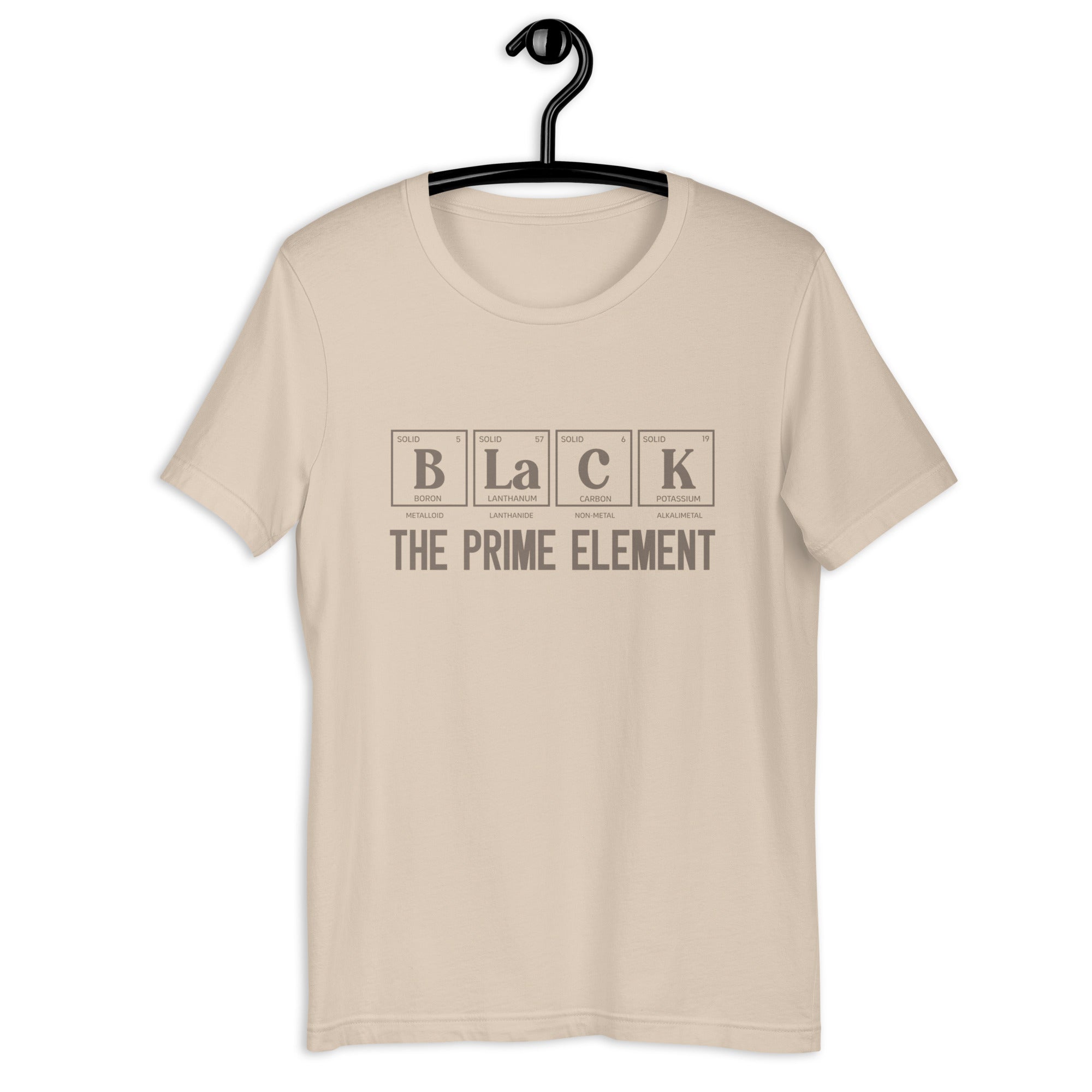 Black The Prime Element Unisex t-shirt